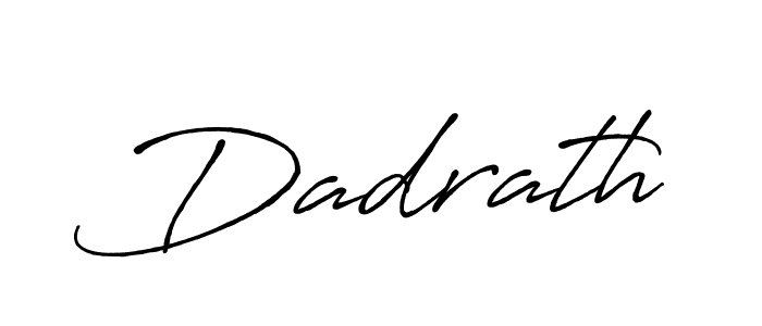 Dadrath stylish signature style. Best Handwritten Sign (Antro_Vectra_Bolder) for my name. Handwritten Signature Collection Ideas for my name Dadrath. Dadrath signature style 7 images and pictures png