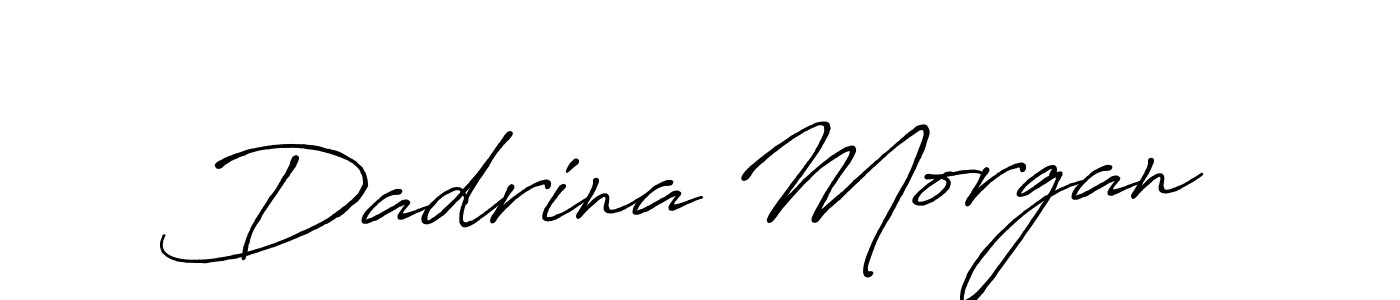 Similarly Antro_Vectra_Bolder is the best handwritten signature design. Signature creator online .You can use it as an online autograph creator for name Dadrina Morgan. Dadrina Morgan signature style 7 images and pictures png