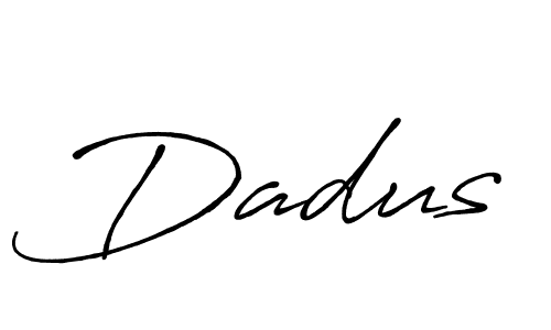 How to make Dadus name signature. Use Antro_Vectra_Bolder style for creating short signs online. This is the latest handwritten sign. Dadus signature style 7 images and pictures png