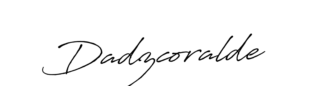 Similarly Antro_Vectra_Bolder is the best handwritten signature design. Signature creator online .You can use it as an online autograph creator for name Dadzcoralde. Dadzcoralde signature style 7 images and pictures png