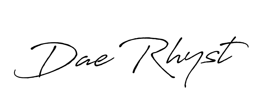 How to make Dae Rhyst signature? Antro_Vectra_Bolder is a professional autograph style. Create handwritten signature for Dae Rhyst name. Dae Rhyst signature style 7 images and pictures png