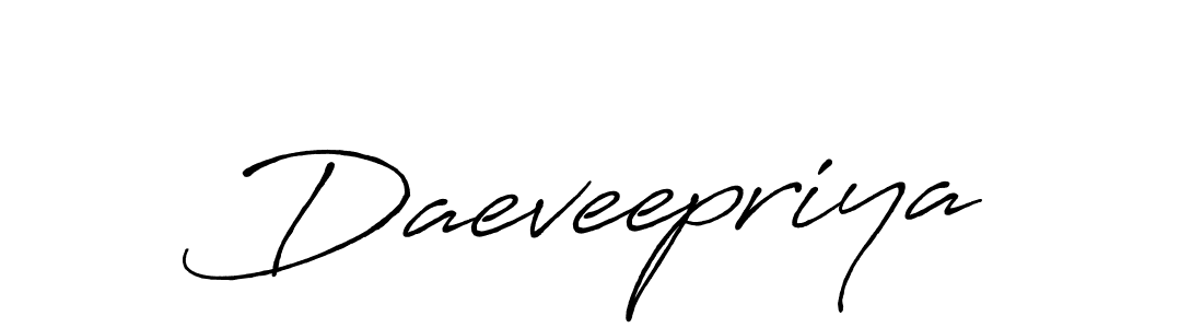 Also You can easily find your signature by using the search form. We will create Daeveepriya name handwritten signature images for you free of cost using Antro_Vectra_Bolder sign style. Daeveepriya signature style 7 images and pictures png