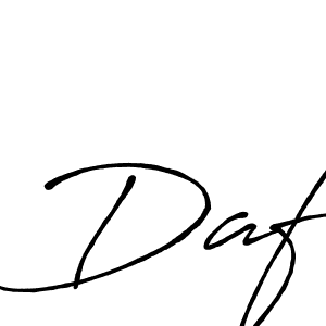 Make a beautiful signature design for name Daf. Use this online signature maker to create a handwritten signature for free. Daf signature style 7 images and pictures png