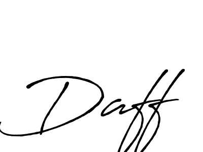 Make a beautiful signature design for name Daff. Use this online signature maker to create a handwritten signature for free. Daff signature style 7 images and pictures png