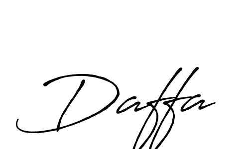 Also we have Daffa name is the best signature style. Create professional handwritten signature collection using Antro_Vectra_Bolder autograph style. Daffa signature style 7 images and pictures png