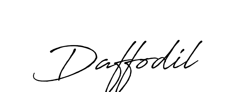 Daffodil stylish signature style. Best Handwritten Sign (Antro_Vectra_Bolder) for my name. Handwritten Signature Collection Ideas for my name Daffodil. Daffodil signature style 7 images and pictures png