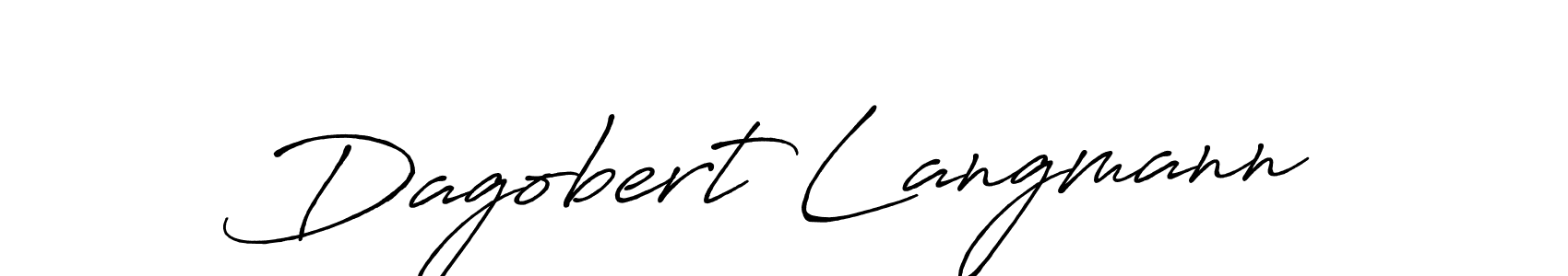 Antro_Vectra_Bolder is a professional signature style that is perfect for those who want to add a touch of class to their signature. It is also a great choice for those who want to make their signature more unique. Get Dagobert Langmann name to fancy signature for free. Dagobert Langmann signature style 7 images and pictures png