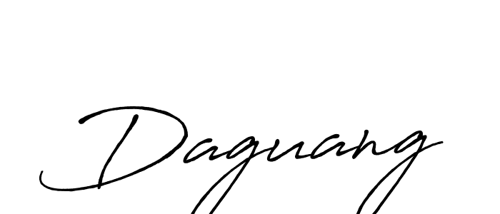 How to make Daguang name signature. Use Antro_Vectra_Bolder style for creating short signs online. This is the latest handwritten sign. Daguang signature style 7 images and pictures png