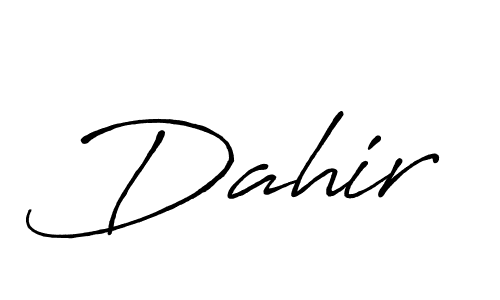 It looks lik you need a new signature style for name Dahir. Design unique handwritten (Antro_Vectra_Bolder) signature with our free signature maker in just a few clicks. Dahir signature style 7 images and pictures png