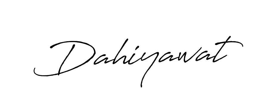 It looks lik you need a new signature style for name Dahiyawat. Design unique handwritten (Antro_Vectra_Bolder) signature with our free signature maker in just a few clicks. Dahiyawat signature style 7 images and pictures png