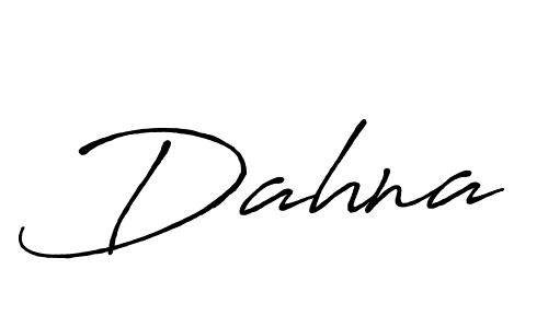 How to make Dahna signature? Antro_Vectra_Bolder is a professional autograph style. Create handwritten signature for Dahna name. Dahna signature style 7 images and pictures png