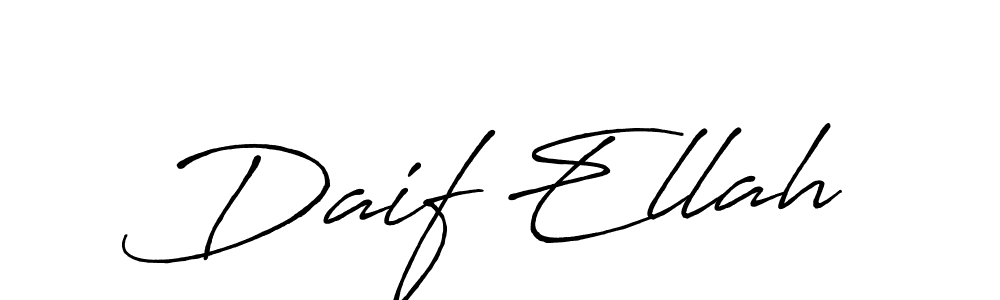 Best and Professional Signature Style for Daif Ellah. Antro_Vectra_Bolder Best Signature Style Collection. Daif Ellah signature style 7 images and pictures png