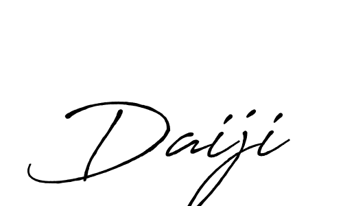 Also we have Daiji name is the best signature style. Create professional handwritten signature collection using Antro_Vectra_Bolder autograph style. Daiji signature style 7 images and pictures png