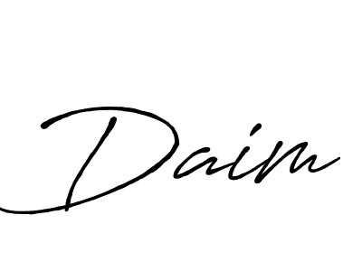 Best and Professional Signature Style for Daim. Antro_Vectra_Bolder Best Signature Style Collection. Daim signature style 7 images and pictures png