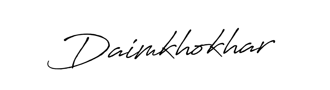 See photos of Daimkhokhar official signature by Spectra . Check more albums & portfolios. Read reviews & check more about Antro_Vectra_Bolder font. Daimkhokhar signature style 7 images and pictures png