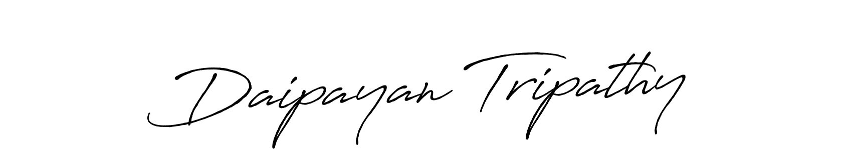 You should practise on your own different ways (Antro_Vectra_Bolder) to write your name (Daipayan Tripathy) in signature. don't let someone else do it for you. Daipayan Tripathy signature style 7 images and pictures png