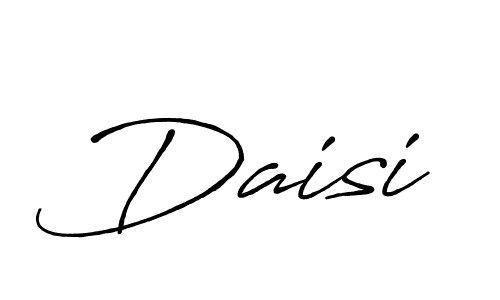 Create a beautiful signature design for name Daisi. With this signature (Antro_Vectra_Bolder) fonts, you can make a handwritten signature for free. Daisi signature style 7 images and pictures png