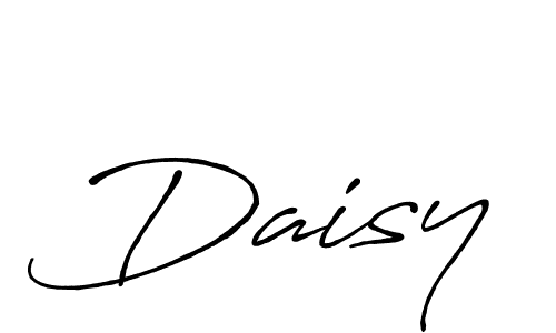Daisy stylish signature style. Best Handwritten Sign (Antro_Vectra_Bolder) for my name. Handwritten Signature Collection Ideas for my name Daisy. Daisy signature style 7 images and pictures png