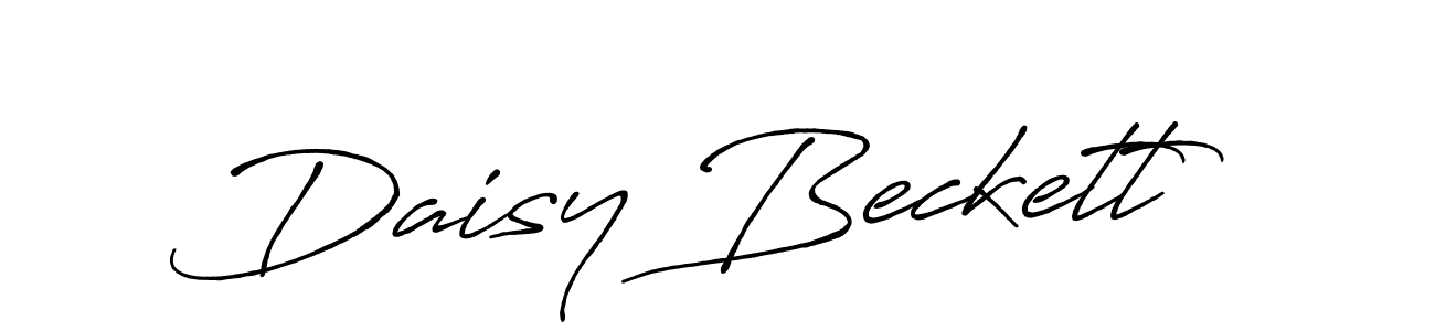 It looks lik you need a new signature style for name Daisy Beckett. Design unique handwritten (Antro_Vectra_Bolder) signature with our free signature maker in just a few clicks. Daisy Beckett signature style 7 images and pictures png