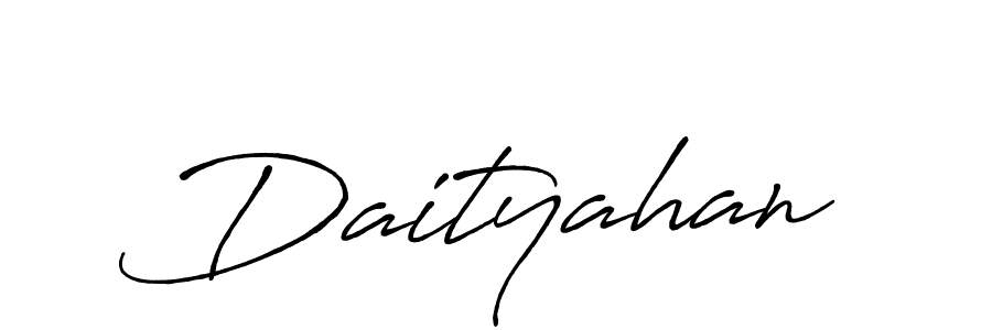 Similarly Antro_Vectra_Bolder is the best handwritten signature design. Signature creator online .You can use it as an online autograph creator for name Daityahan. Daityahan signature style 7 images and pictures png
