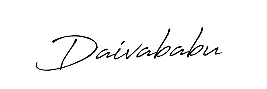 Also You can easily find your signature by using the search form. We will create Daivababu name handwritten signature images for you free of cost using Antro_Vectra_Bolder sign style. Daivababu signature style 7 images and pictures png