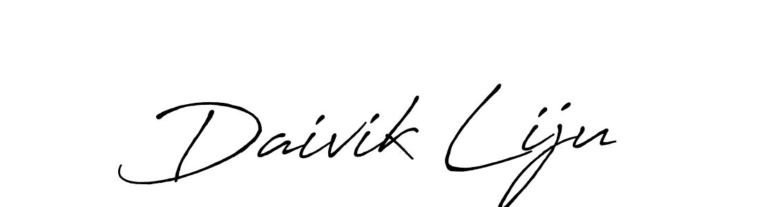 Make a short Daivik Liju signature style. Manage your documents anywhere anytime using Antro_Vectra_Bolder. Create and add eSignatures, submit forms, share and send files easily. Daivik Liju signature style 7 images and pictures png