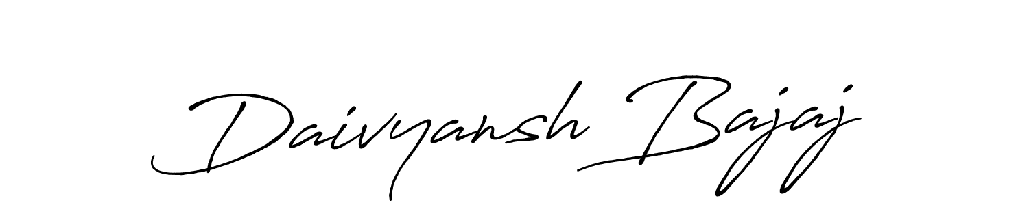 Make a beautiful signature design for name Daivyansh Bajaj. Use this online signature maker to create a handwritten signature for free. Daivyansh Bajaj signature style 7 images and pictures png