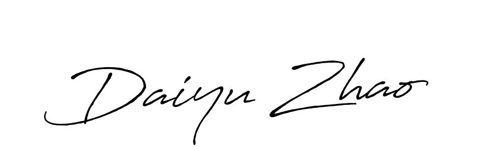 Make a beautiful signature design for name Daiyu Zhao. Use this online signature maker to create a handwritten signature for free. Daiyu Zhao signature style 7 images and pictures png