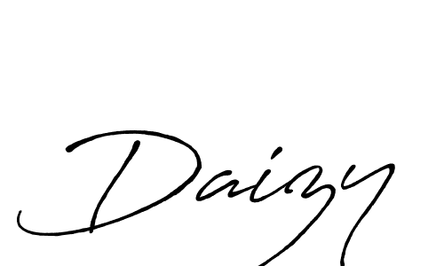 Make a beautiful signature design for name Daizy. With this signature (Antro_Vectra_Bolder) style, you can create a handwritten signature for free. Daizy signature style 7 images and pictures png