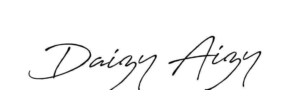 How to Draw Daizy Aizy signature style? Antro_Vectra_Bolder is a latest design signature styles for name Daizy Aizy. Daizy Aizy signature style 7 images and pictures png