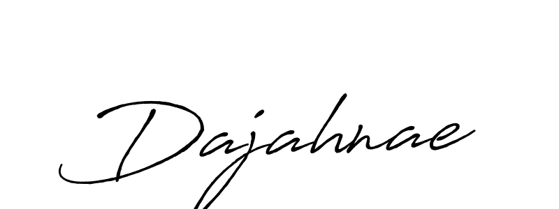 Create a beautiful signature design for name Dajahnae. With this signature (Antro_Vectra_Bolder) fonts, you can make a handwritten signature for free. Dajahnae signature style 7 images and pictures png