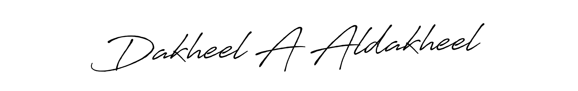 This is the best signature style for the Dakheel A Aldakheel name. Also you like these signature font (Antro_Vectra_Bolder). Mix name signature. Dakheel A Aldakheel signature style 7 images and pictures png