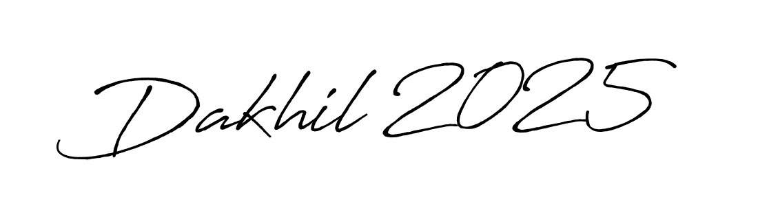 Make a beautiful signature design for name Dakhil 2025. Use this online signature maker to create a handwritten signature for free. Dakhil 2025 signature style 7 images and pictures png