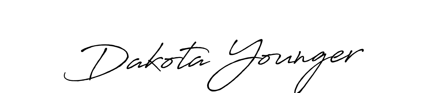 Similarly Antro_Vectra_Bolder is the best handwritten signature design. Signature creator online .You can use it as an online autograph creator for name Dakota Younger. Dakota Younger signature style 7 images and pictures png