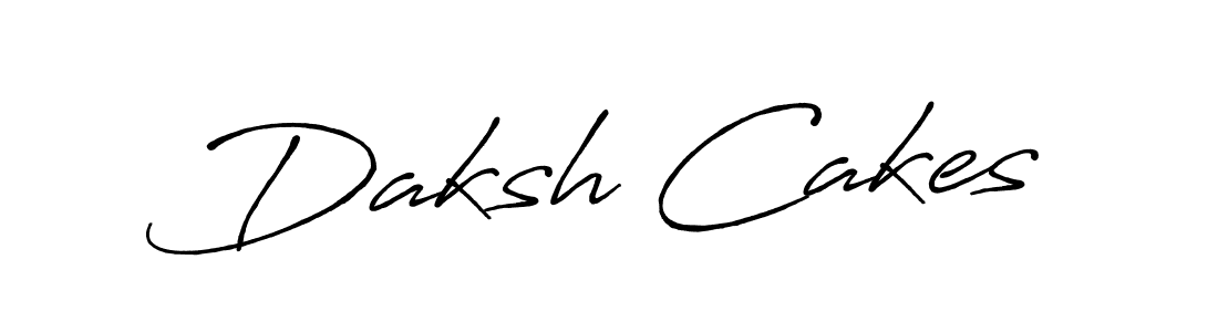 See photos of Daksh Cakes official signature by Spectra . Check more albums & portfolios. Read reviews & check more about Antro_Vectra_Bolder font. Daksh Cakes signature style 7 images and pictures png