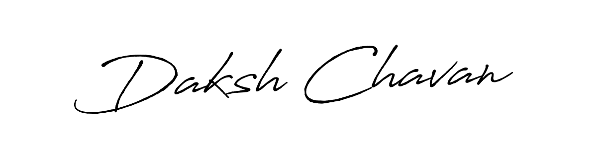 Antro_Vectra_Bolder is a professional signature style that is perfect for those who want to add a touch of class to their signature. It is also a great choice for those who want to make their signature more unique. Get Daksh Chavan name to fancy signature for free. Daksh Chavan signature style 7 images and pictures png