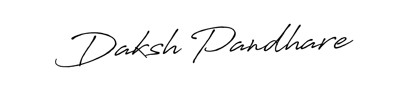 if you are searching for the best signature style for your name Daksh Pandhare. so please give up your signature search. here we have designed multiple signature styles  using Antro_Vectra_Bolder. Daksh Pandhare signature style 7 images and pictures png