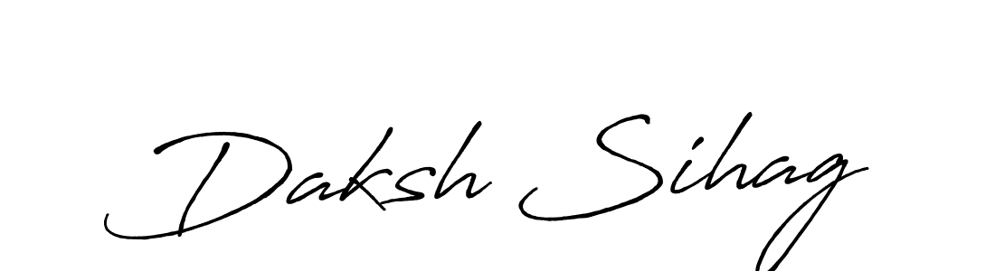 Here are the top 10 professional signature styles for the name Daksh Sihag. These are the best autograph styles you can use for your name. Daksh Sihag signature style 7 images and pictures png