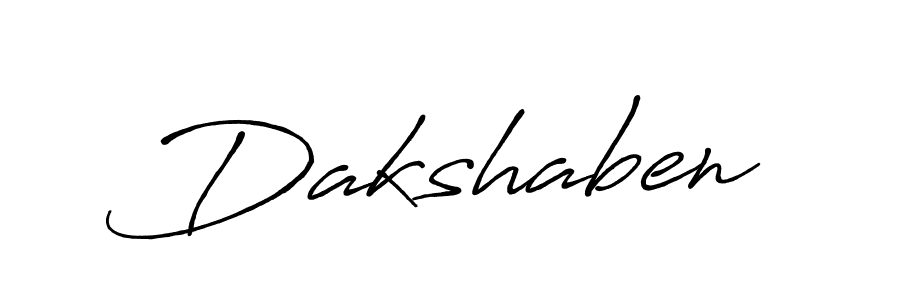 Also we have Dakshaben name is the best signature style. Create professional handwritten signature collection using Antro_Vectra_Bolder autograph style. Dakshaben signature style 7 images and pictures png