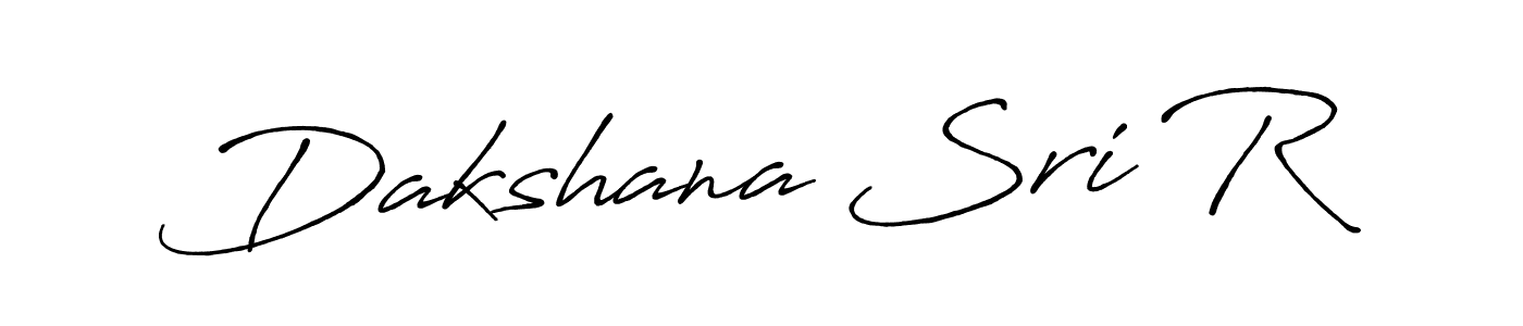 Also we have Dakshana Sri R name is the best signature style. Create professional handwritten signature collection using Antro_Vectra_Bolder autograph style. Dakshana Sri R signature style 7 images and pictures png