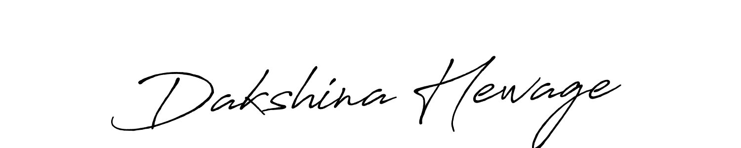 Dakshina Hewage stylish signature style. Best Handwritten Sign (Antro_Vectra_Bolder) for my name. Handwritten Signature Collection Ideas for my name Dakshina Hewage. Dakshina Hewage signature style 7 images and pictures png