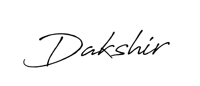 Use a signature maker to create a handwritten signature online. With this signature software, you can design (Antro_Vectra_Bolder) your own signature for name Dakshir. Dakshir signature style 7 images and pictures png