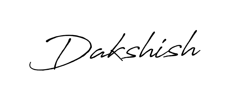 Design your own signature with our free online signature maker. With this signature software, you can create a handwritten (Antro_Vectra_Bolder) signature for name Dakshish. Dakshish signature style 7 images and pictures png