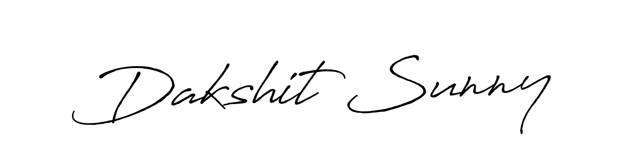 Make a beautiful signature design for name Dakshit Sunny. Use this online signature maker to create a handwritten signature for free. Dakshit Sunny signature style 7 images and pictures png