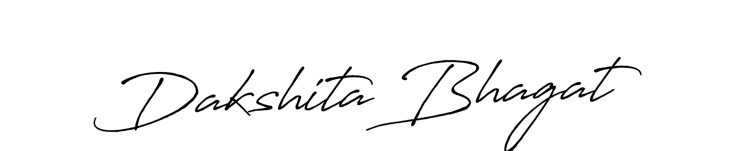 Also we have Dakshita Bhagat name is the best signature style. Create professional handwritten signature collection using Antro_Vectra_Bolder autograph style. Dakshita Bhagat signature style 7 images and pictures png