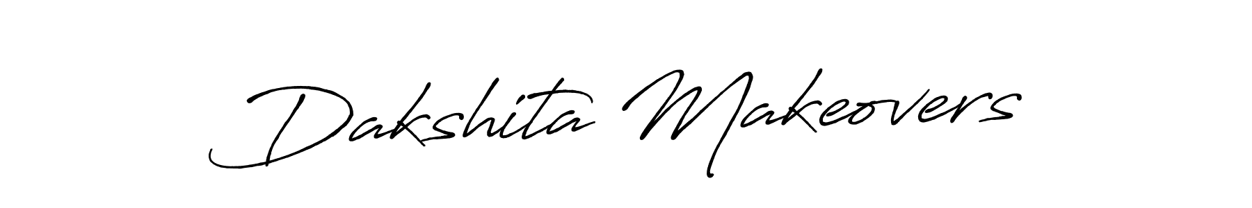 The best way (Antro_Vectra_Bolder) to make a short signature is to pick only two or three words in your name. The name Dakshita Makeovers include a total of six letters. For converting this name. Dakshita Makeovers signature style 7 images and pictures png