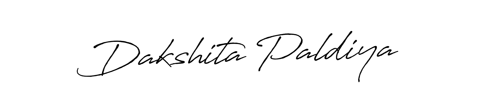 How to make Dakshita Paldiya signature? Antro_Vectra_Bolder is a professional autograph style. Create handwritten signature for Dakshita Paldiya name. Dakshita Paldiya signature style 7 images and pictures png