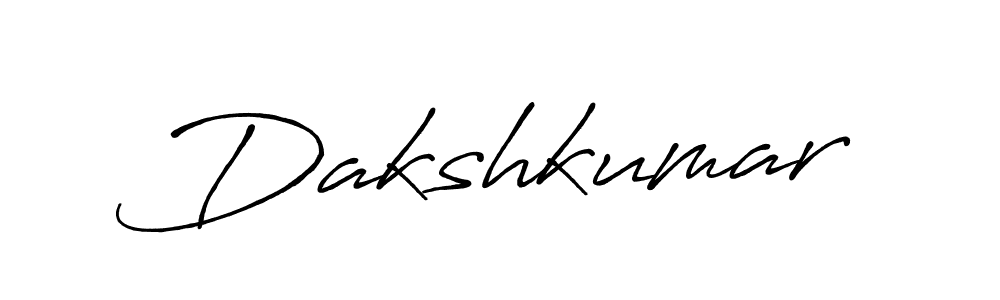 How to make Dakshkumar signature? Antro_Vectra_Bolder is a professional autograph style. Create handwritten signature for Dakshkumar name. Dakshkumar signature style 7 images and pictures png