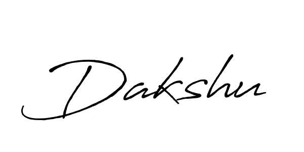 How to make Dakshu signature? Antro_Vectra_Bolder is a professional autograph style. Create handwritten signature for Dakshu name. Dakshu signature style 7 images and pictures png