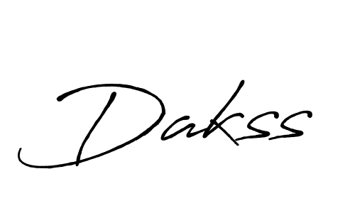 Design your own signature with our free online signature maker. With this signature software, you can create a handwritten (Antro_Vectra_Bolder) signature for name Dakss. Dakss signature style 7 images and pictures png